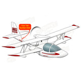 Airplane Design (Red) - AIRJLGG5K-R1