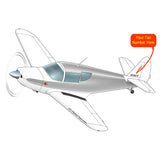 Airplane Design (Silver) - AIRJN9GC1B-S1