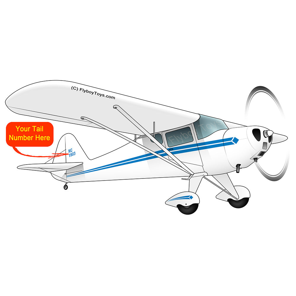 Airplane Design (Blue) - AIRK1PBC12D-B1