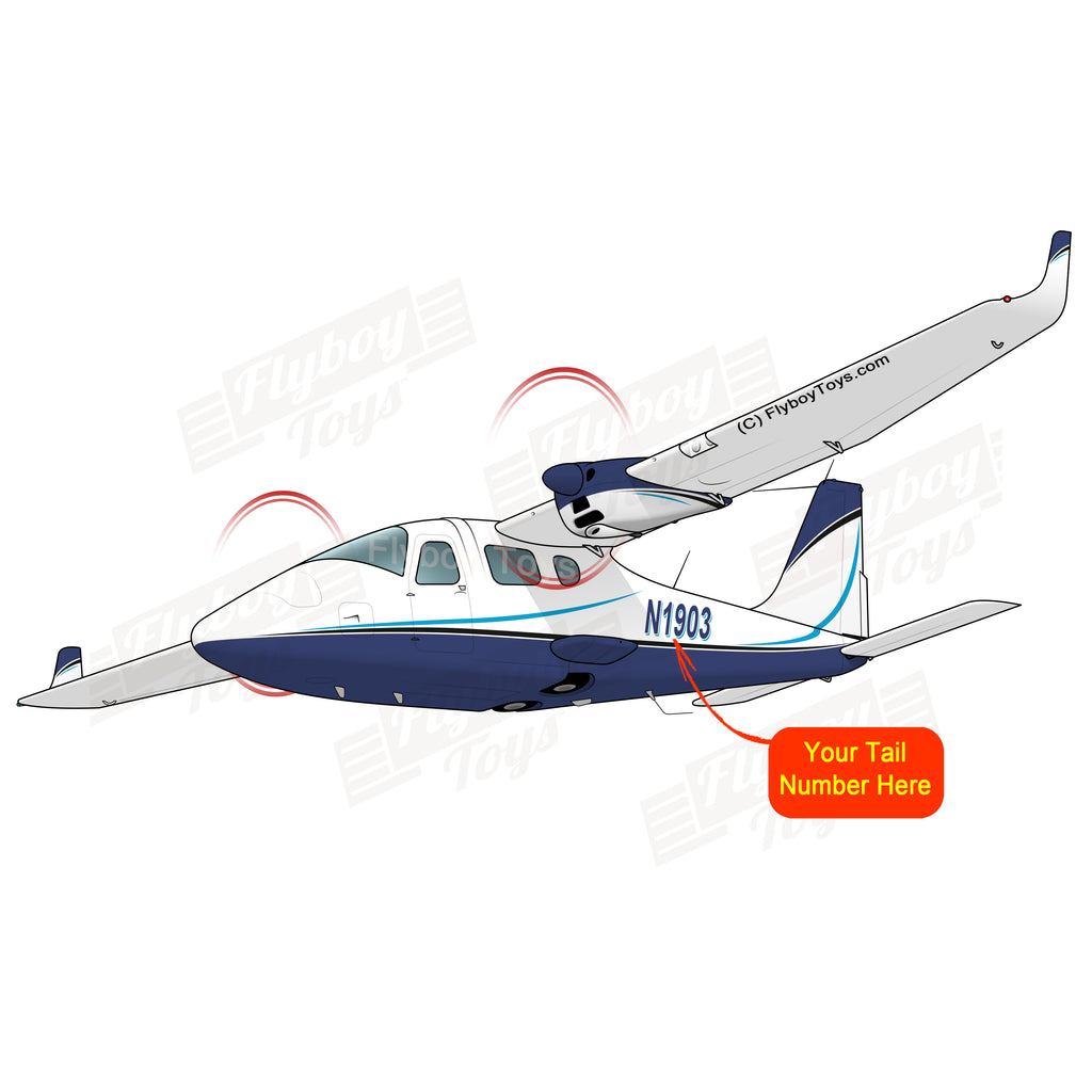 Airplane Design (AIRK53P20006T-B1) - Blue