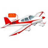 Airplane Design (Red/Gold) - AIRM1EIM10-RG1