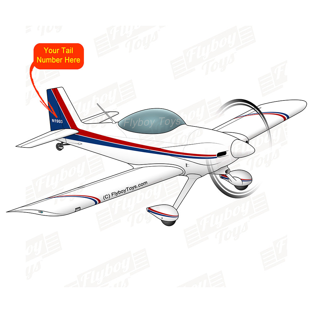 Airplane Design (Red/Blue) - AIRM1EIM3-RB1