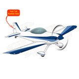 Airplane Design (Blue) - AIRM1EIM4-B1