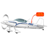 Airplane Design (Blue/Silver) - AIRM1EIM6-BS1