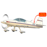 Airplane Design (Cream/Blue/Red) - AIRM1EIM6A-CBR1