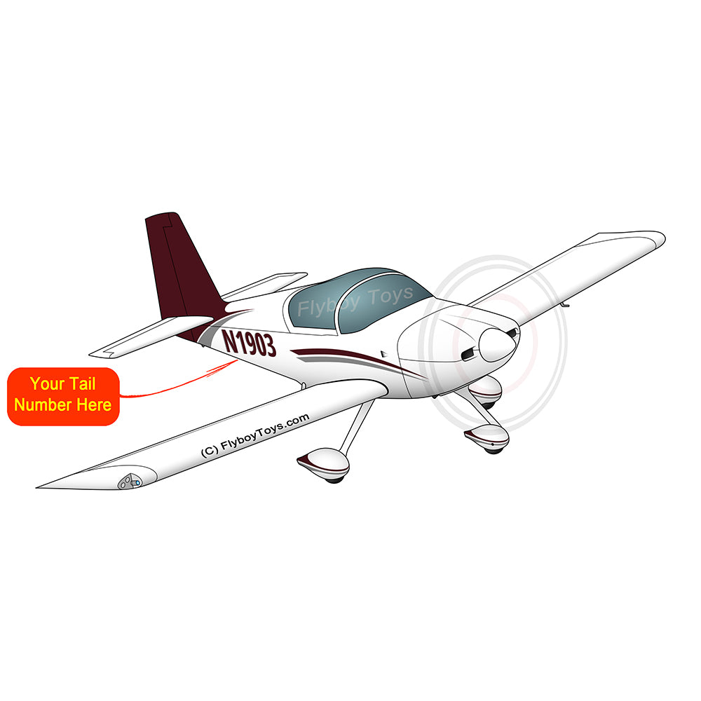 Airplane Design (Brown/Silver) - AIRM1EIM7A-BS1