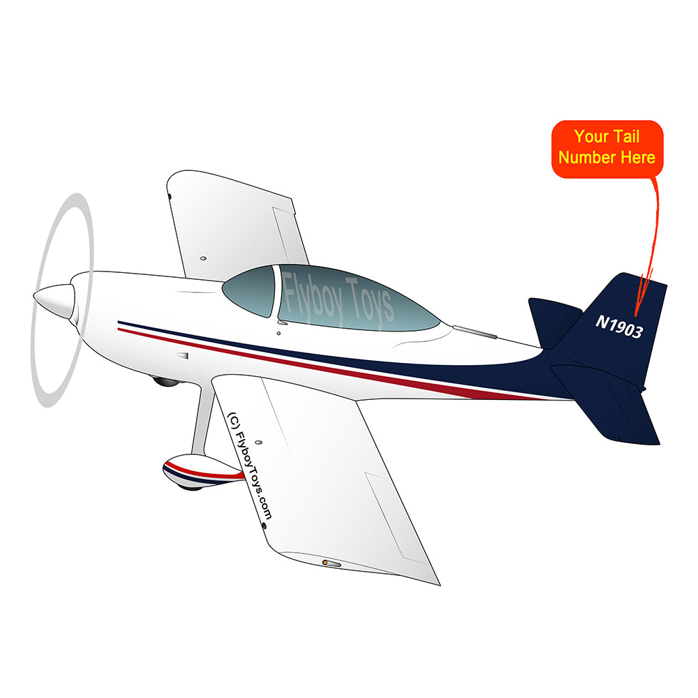 Airplane Design (Blue/Red) - AIRM1EIM8-BR1