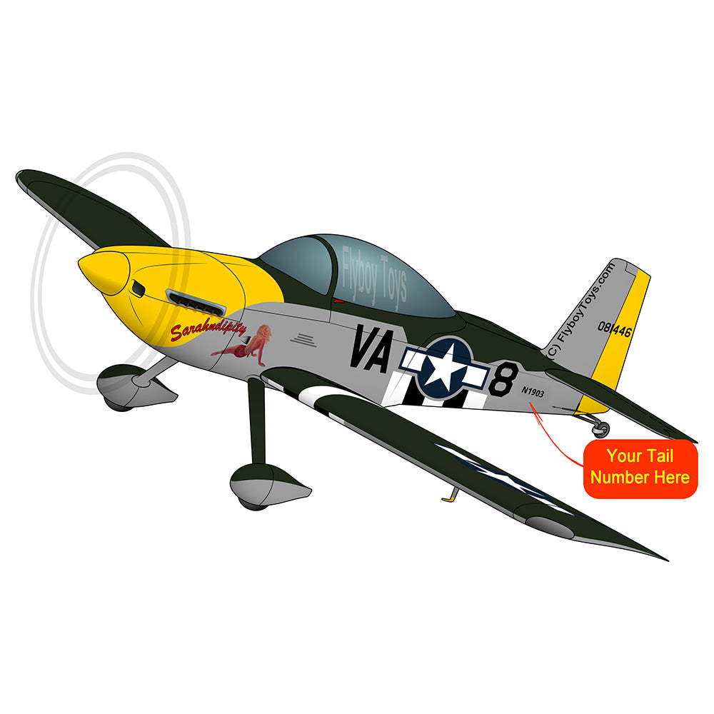 Airplane Design (Black/Silver/Yellow) - AIRM1EIM8-BSY1