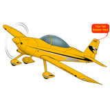 Airplane Design (Yellow/Silver/Black) - AIRM1EIM8A-YSB1
