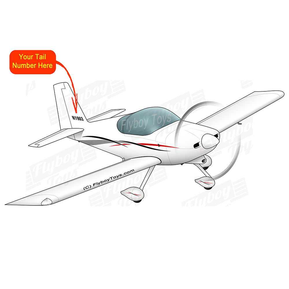 Airplane Design (Red/Grey) - AIRM1EIM9A-RG1