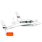 Airplane Design (Black/Gold) - AIRM5CJ4ICN-BG1