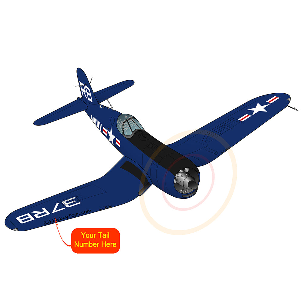 Airplane Design (Blue) - AIRMFL3FI64L-B1