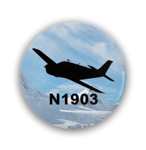 Custom Pin-Back Buttons ( Pack of 3)