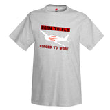 Born To Fly Forced To Work Theme - Personalized w/ Your Airplane