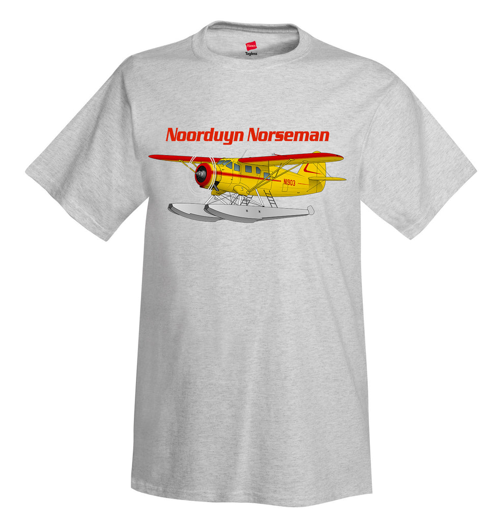Noorduyn Norseman Airplane T-Shirt - Personalized with Your N#