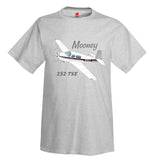 Mooney M20K / 252 TSE Airplane T-Shirt - Personalized with Your N#