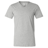 Custom Bella 3005 4.2 oz 100% Cotton V-Neck T-Shirt