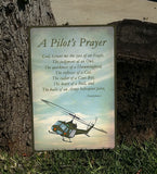 A Pilot's Prayer Helicopter Metal Sign - SIGN-PILOTSPRAYER_HELI25CUH1-G1