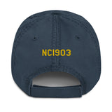 Airplane Embroidered Distressed Cap  AIRJ5I3817BCM-Y1 - Personalized w/ Your N#
