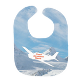 Custom Airplane Baby Bibs