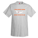 I Like People More Aviation Theme T-Shirt - Personalized w/ Your Airplane