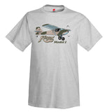 Kitfox Model 1 (Camouflage) Airplane T-Shirt - Personalized w/ Your N#