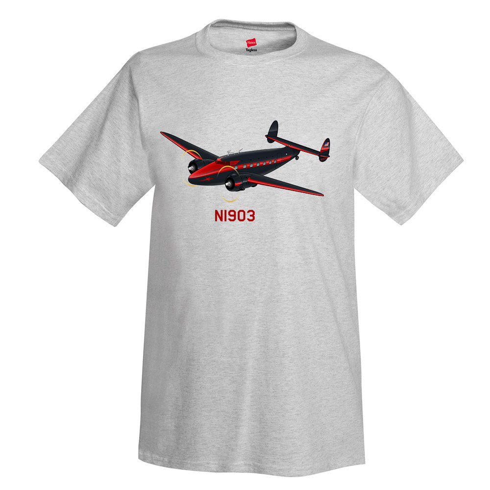 Airplane T-Shirt AIRCF3CF418-RB1 - Personalized with Your N#