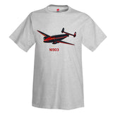 Airplane T-Shirt AIRCF3CF418-RB1 - Personalized with Your N#
