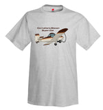 Baker Supercat (Red/Black) Airplane T-Shirt - Personalized with Your N#