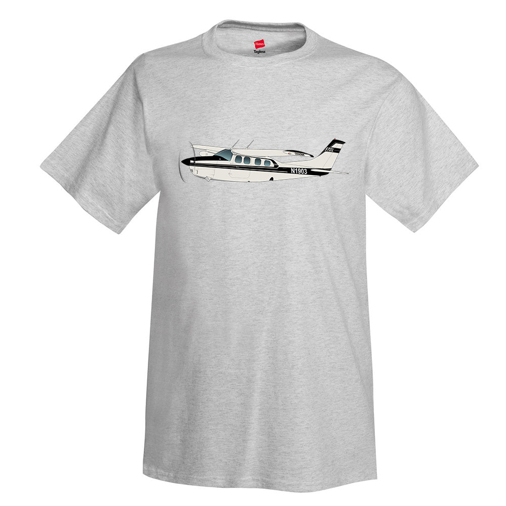 Airplane T-Shirt AIR35JJP21035EKLI9FE-BLK1 - Personalized w/ Your N#
