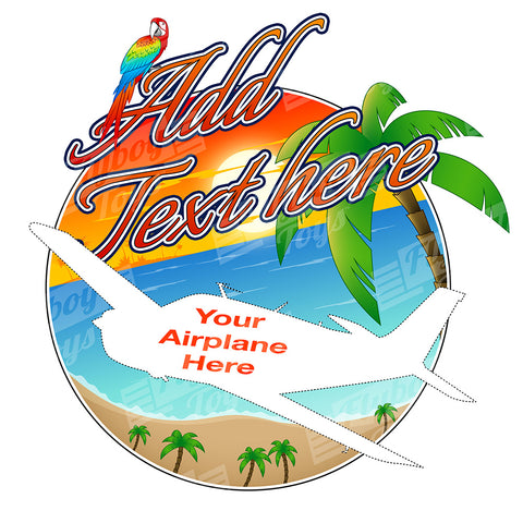Beach Airplane Theme