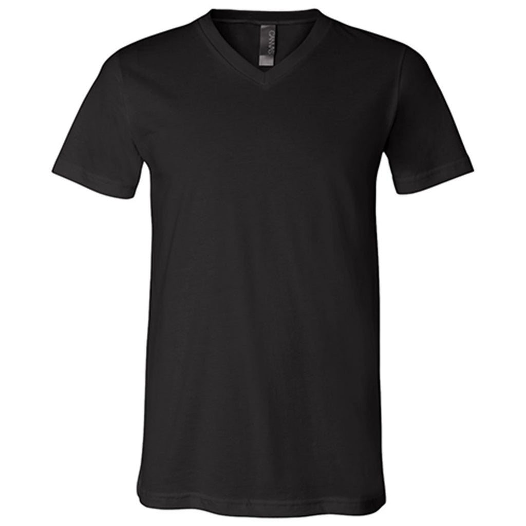 Custom Bella 3005 4.2 oz 100% Cotton V-Neck T-Shirt