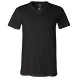 Custom Bella 3005 4.2 oz 100% Cotton V-Neck T-Shirt