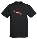 Enstrom Fokker F-28 Helicopter T-Shirt - Personalized with Your N#