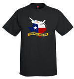 Texas Pilot Theme Custom T-shirt - Personalized w/ Your Airplane