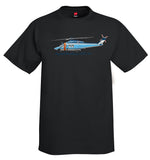 AgustaWestland AW139 Helicopter T-Shirt - Personalized with Your N#