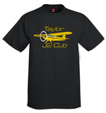 Taylor J-2 Cub (Yellow) Airplane T-Shirt - Personalized with Your N#