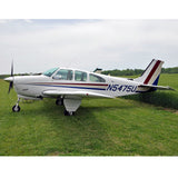 Airplane Design (Red/Tan) - AIR2552FEE33-RT1