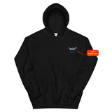 Custom Embroidered Gildan Hoodie - Personalized w/ your Airplane Aircraft