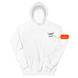 Custom Embroidered Gildan Hoodie - Personalized w/ your Airplane Aircraft