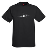 Airplane T-shirt (AIR25521IFRONT) - Personalized with Your N#
