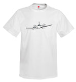 Airplane T-shirt (AIR25521IFRONT) - Personalized with Your N#