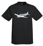 Airplane T-shirt (Blue/Red/Gold) AIR2552FEC33A-BRG1 - Personalized with Your N#