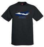 Grumman HU-16 Albatross (Blue) Airplane T-Shirt - Personalized
