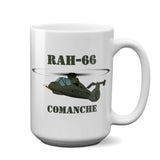 Boeing–Sikorsky RAH-66 Comanche Helicopter Ceramic Mug - Personalized