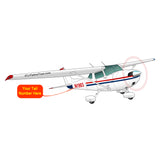 Airplane Design (Red/Blue) - AIR35JJ150-RB1