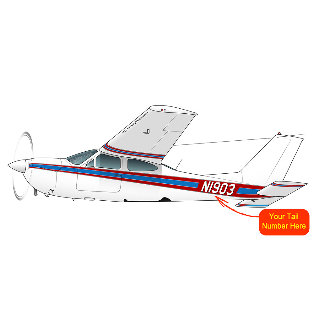 Airplane Design (Red/Blue #2) - AIR35JJ177-RB2