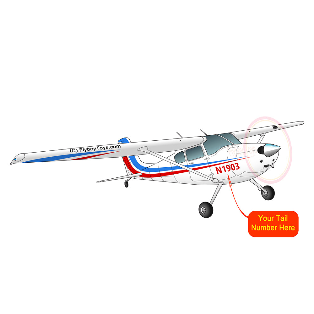 Airplane Design (Red/Blue) - AIR35JJ180-RB1