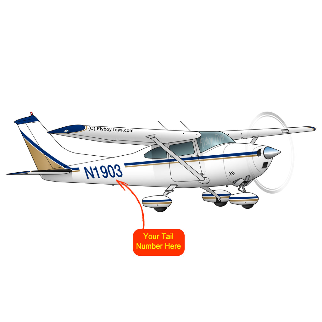 Airplane Design (Yellow/Blue) - AIR35JJ182D-YB1