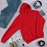 Custom Embroidered Gildan Hoodie - Personalized w/ your Airplane Aircraft
